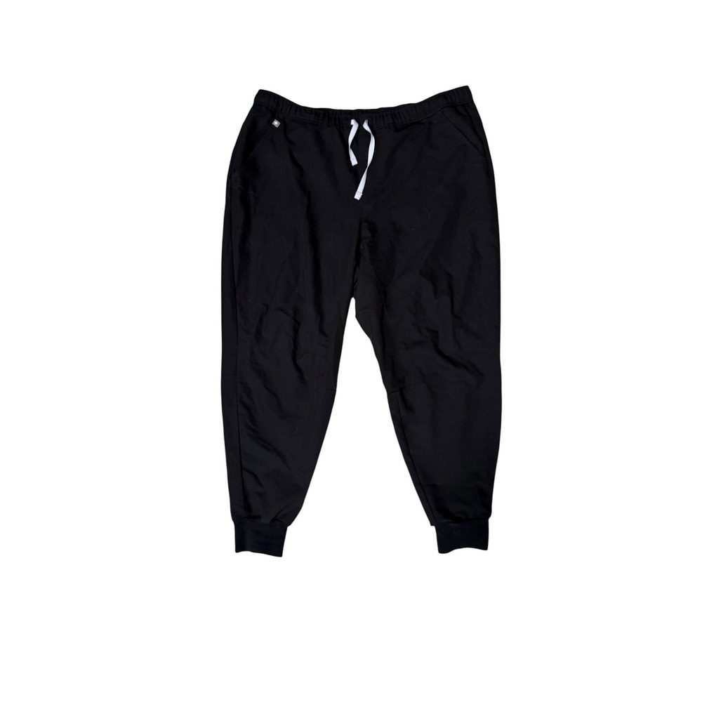 FIGS Scrub Pants Black‎ Womens XXL Short